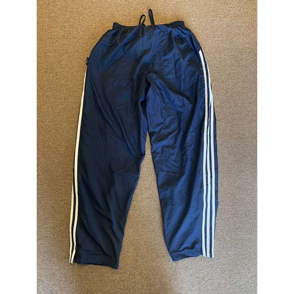 Adidas Adidas Track Pant Mens Size S Blue 3-Strip… - image 4