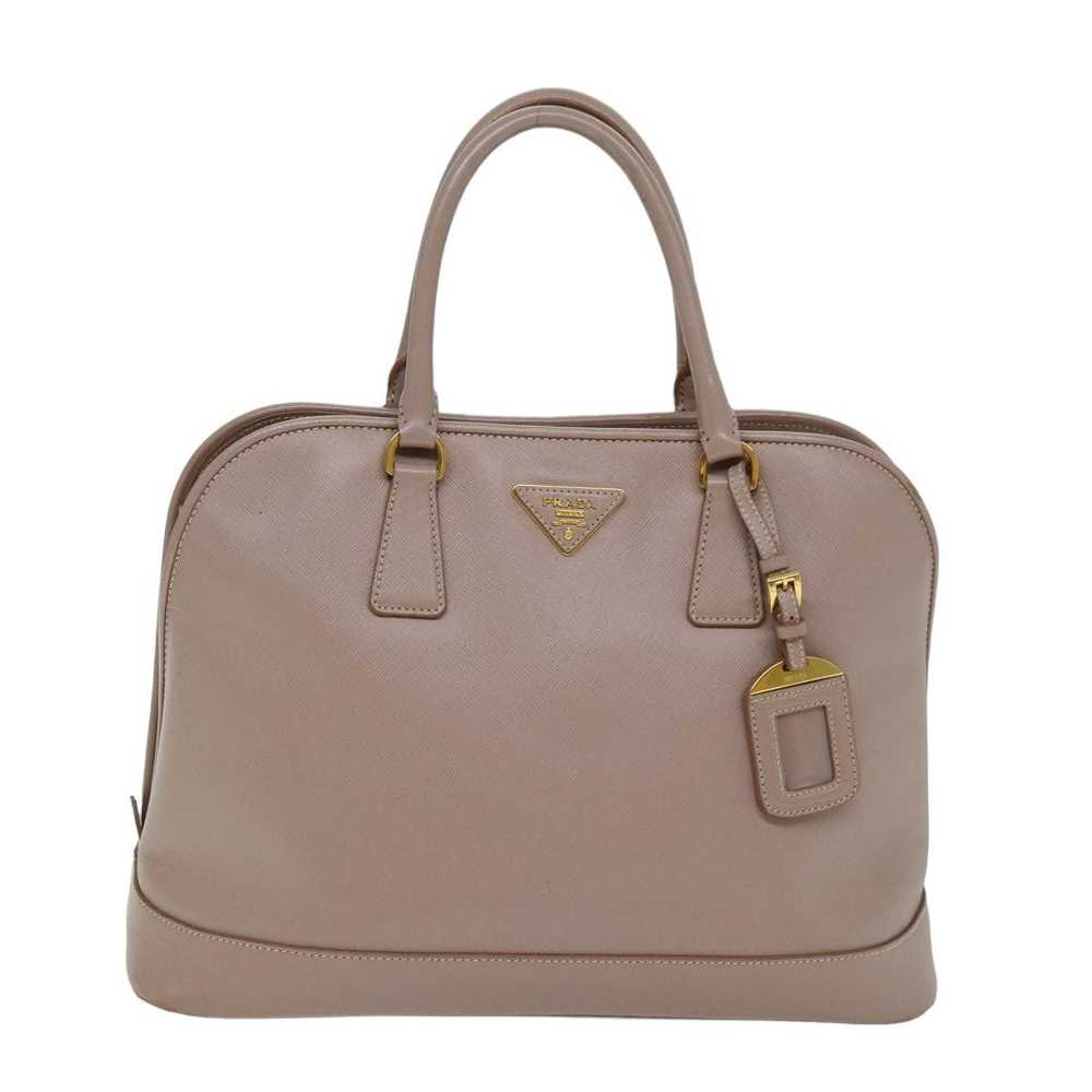 Prada PRADA Hand Bag Safiano leather Pink Auth bs… - image 12