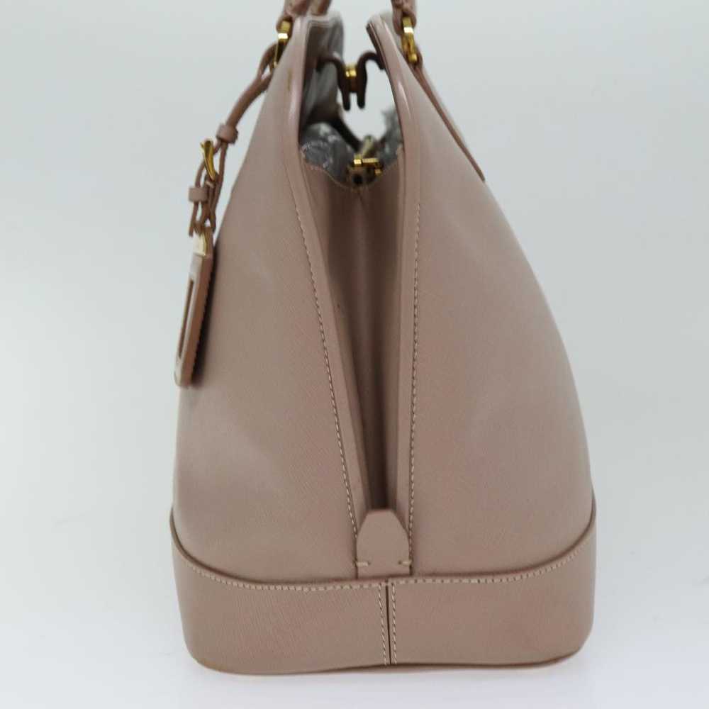 Prada PRADA Hand Bag Safiano leather Pink Auth bs… - image 3