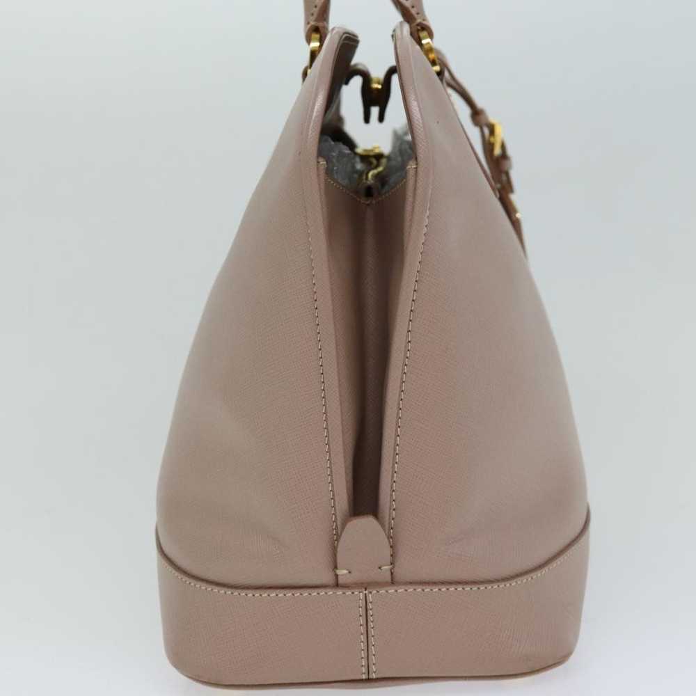 Prada PRADA Hand Bag Safiano leather Pink Auth bs… - image 4