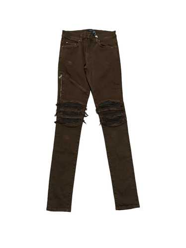 Amiri jeans mx2 leather - Gem