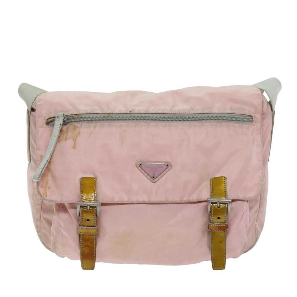 Prada PRADA Shoulder Bag Nylon Pink Auth 76172 - image 12