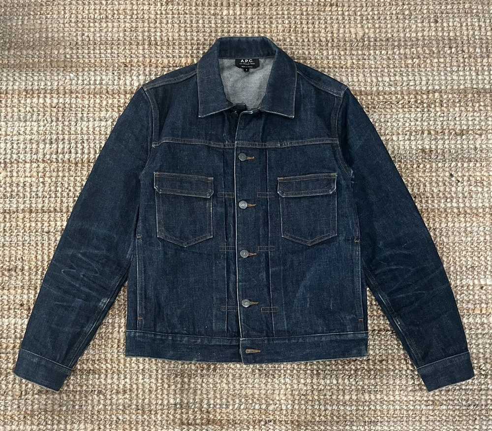 A.P.C. Jean Work Jacket - Japanese Raw Selvedge D… - image 1