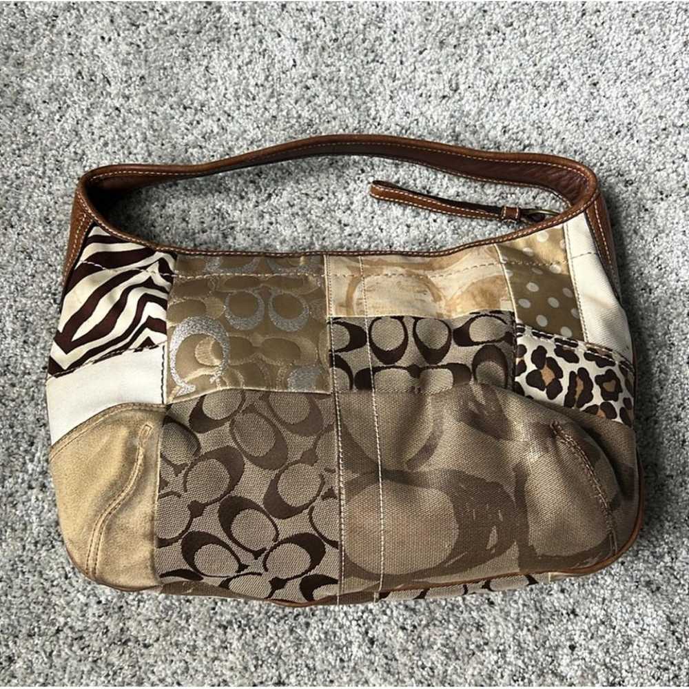 Coach Signature Sufflette cloth handbag - image 3