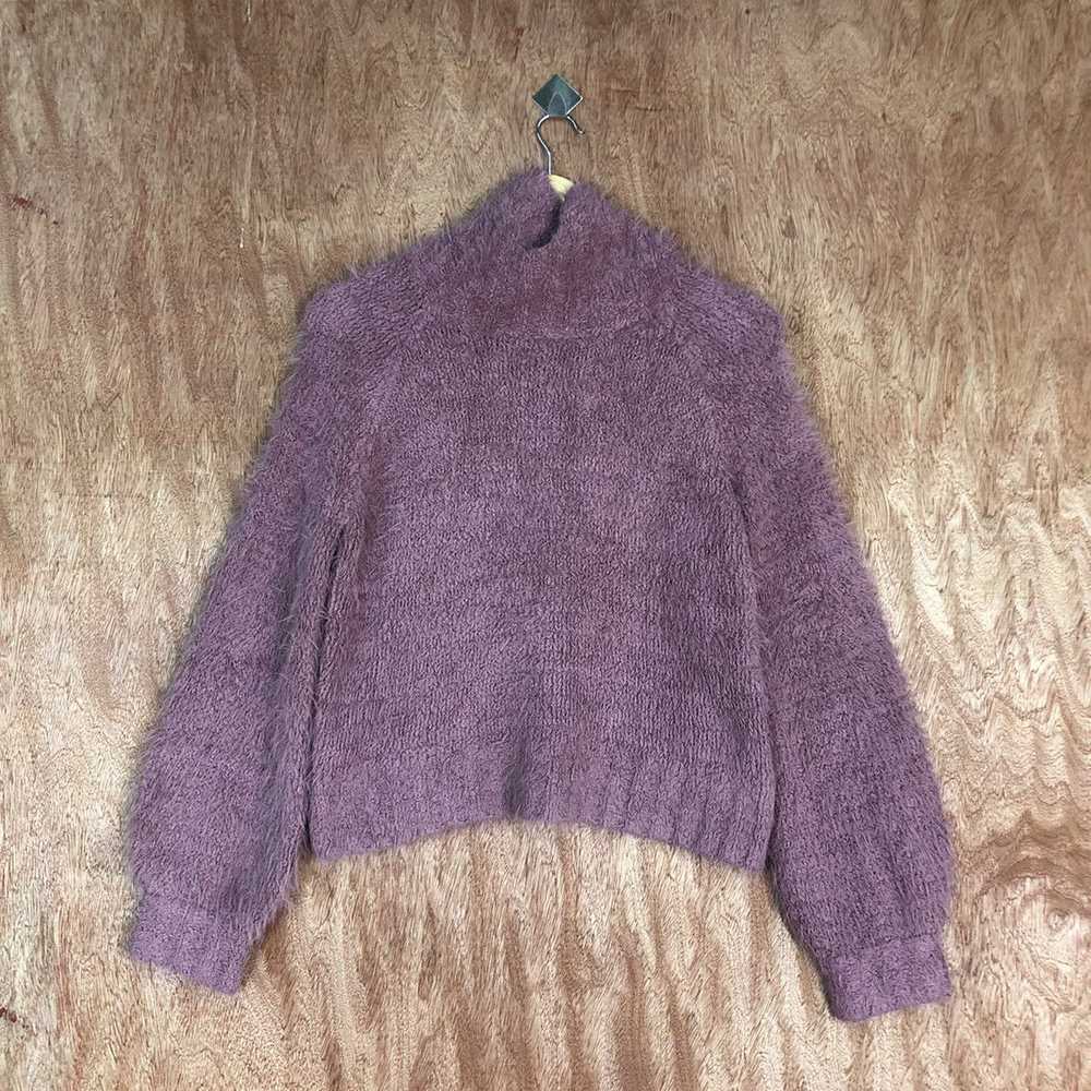 Coloured Cable Knit Sweater × Japanese Brand × Ot… - image 1