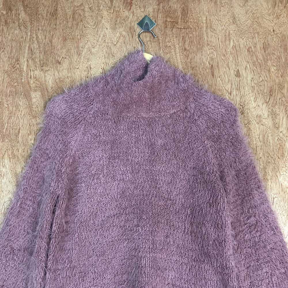 Coloured Cable Knit Sweater × Japanese Brand × Ot… - image 2