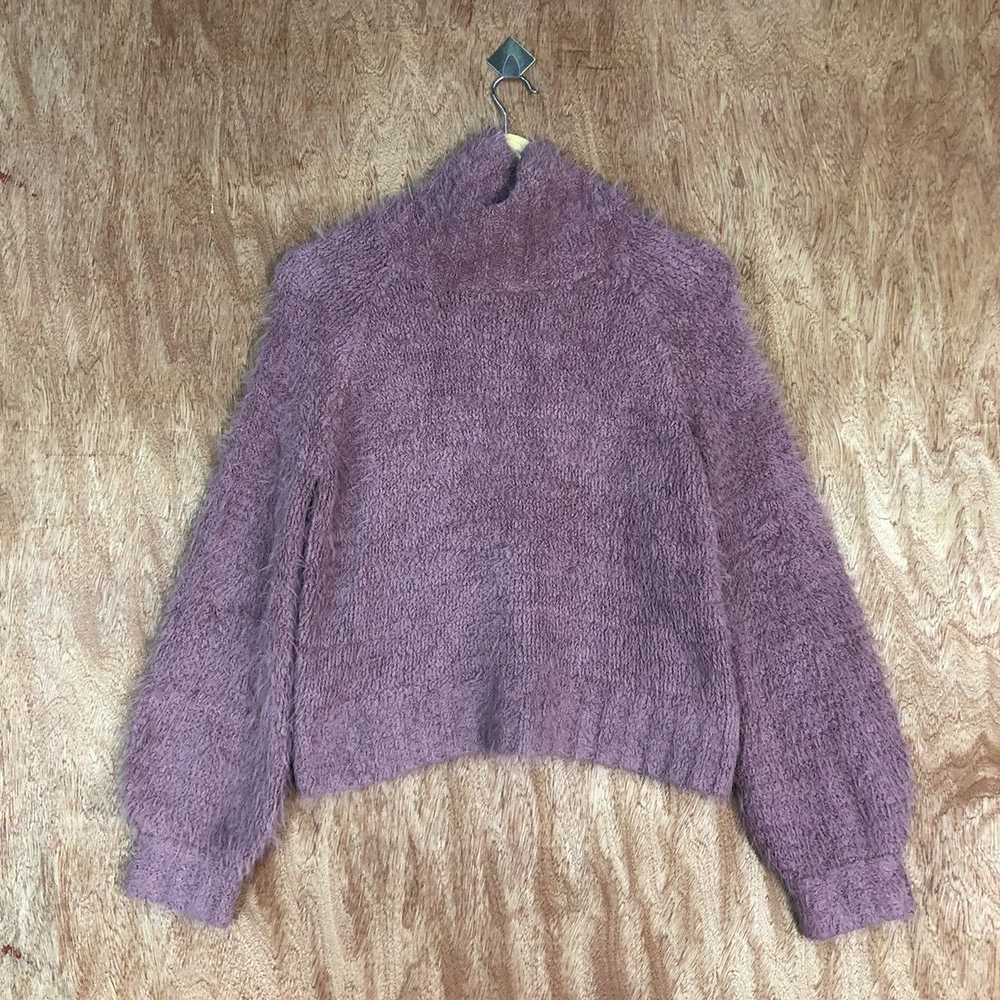 Coloured Cable Knit Sweater × Japanese Brand × Ot… - image 3