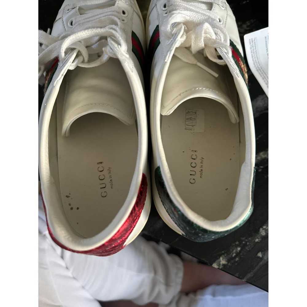 Gucci Leather lace ups - image 10