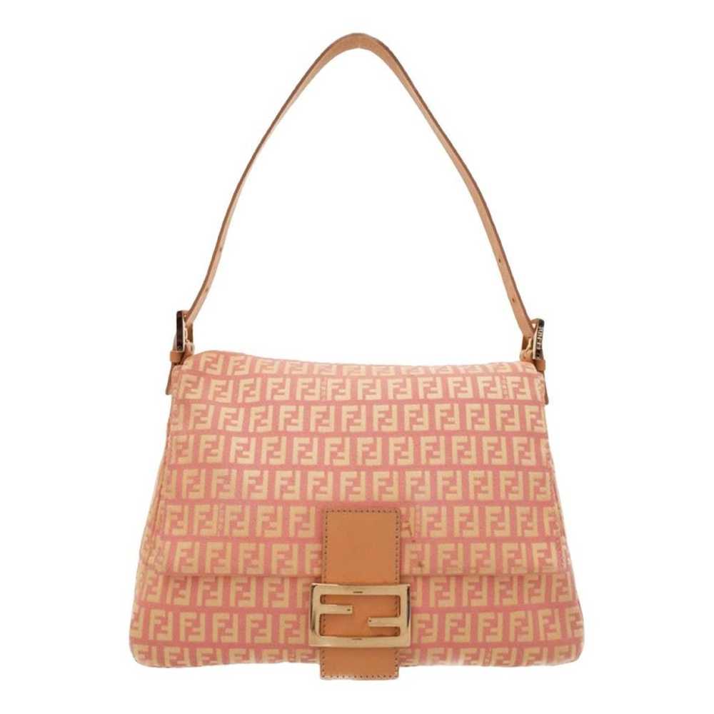 Fendi Baguette cloth handbag - image 1