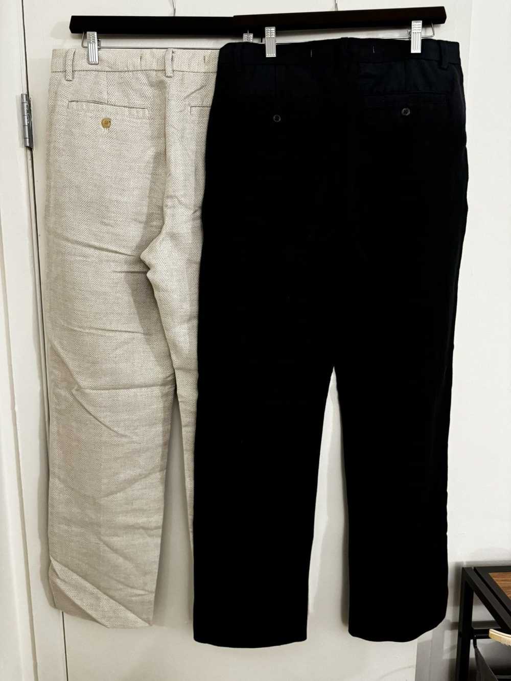 Banana Republic Two Pack Linen Blend Trousers - image 2