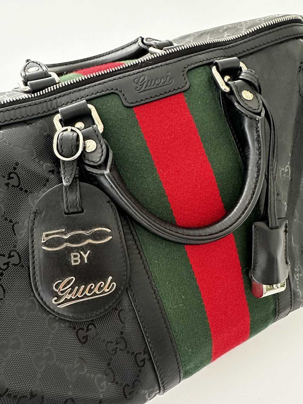 Gucci GG Crystal web weekender bag - image 2