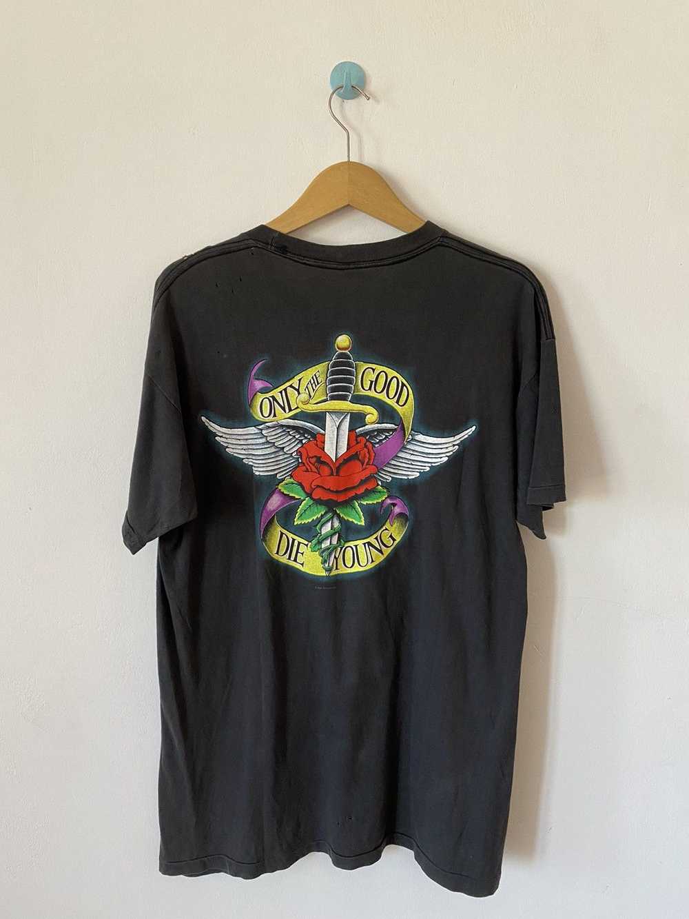 Band Tees × Hanes × Vintage Vtg 1990 Billy Joel S… - image 7