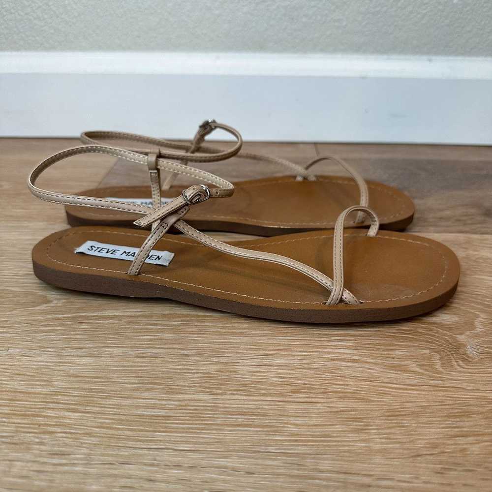 Steve Madden Steve Madden Obscure Tan Strappy San… - image 2