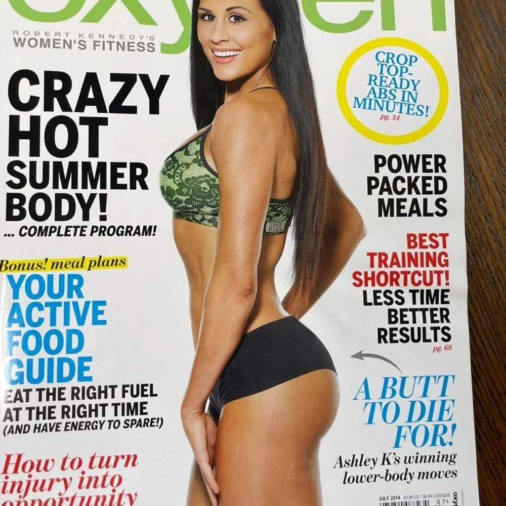 Other Oxygen Fitness Magazine u July 2014 Elisabe… - image 2