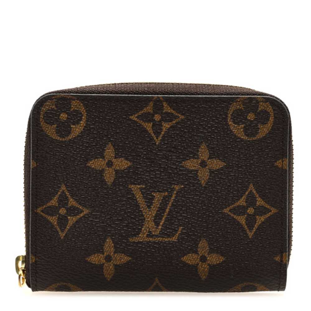 LOUIS VUITTON Monogram Zippy Coin Purse - image 1