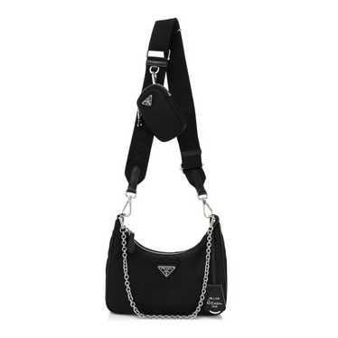 PRADA Nylon Re-Edition 2005 Shoulder Bag Black - image 1