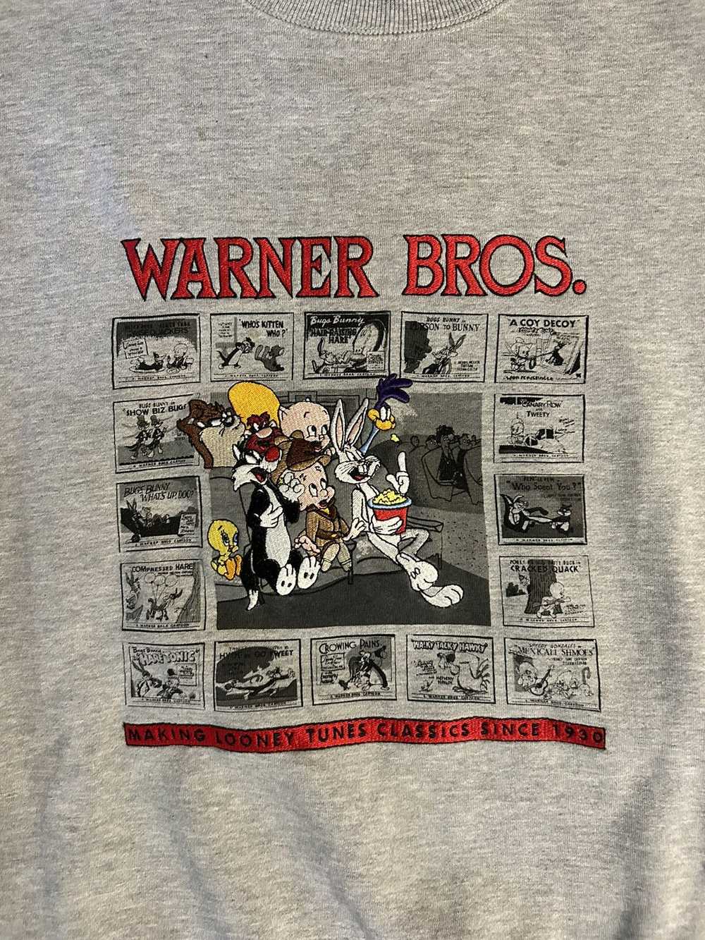 Vintage 1999 Warner Bros Crew neck - image 2