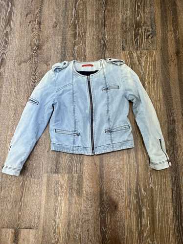 Alice + Olivia Alice + Olivia Denim biker jacket