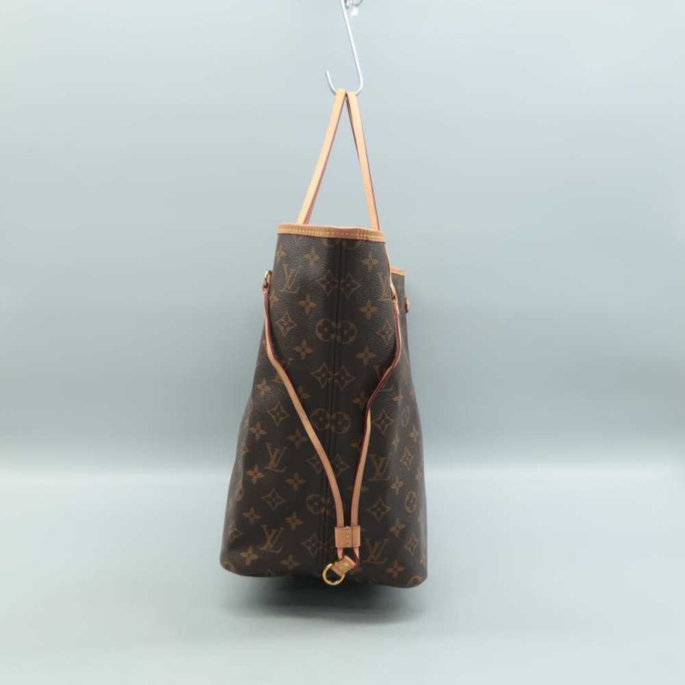 Louis Vuitton Neverfull leather handbag - image 3