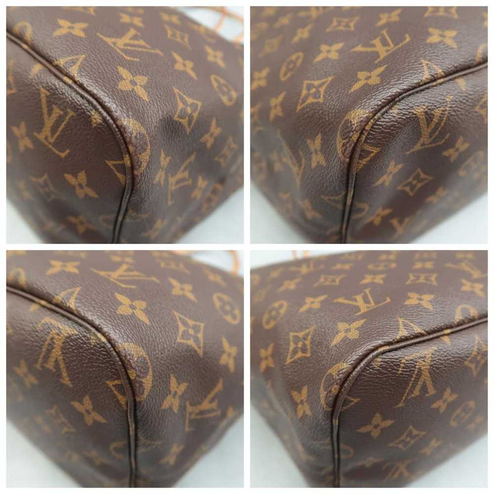 Louis Vuitton Neverfull leather handbag - image 8