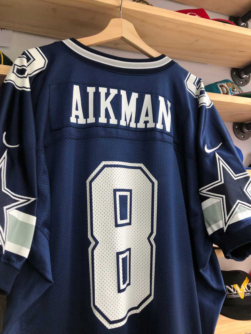 Vintage Nike Dallas Cowboys Troy Aikman Authentic… - image 5