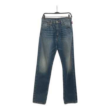 R13/Skinny Pants/27/Cotton/BLU/SHAPE ON KNEE - image 1