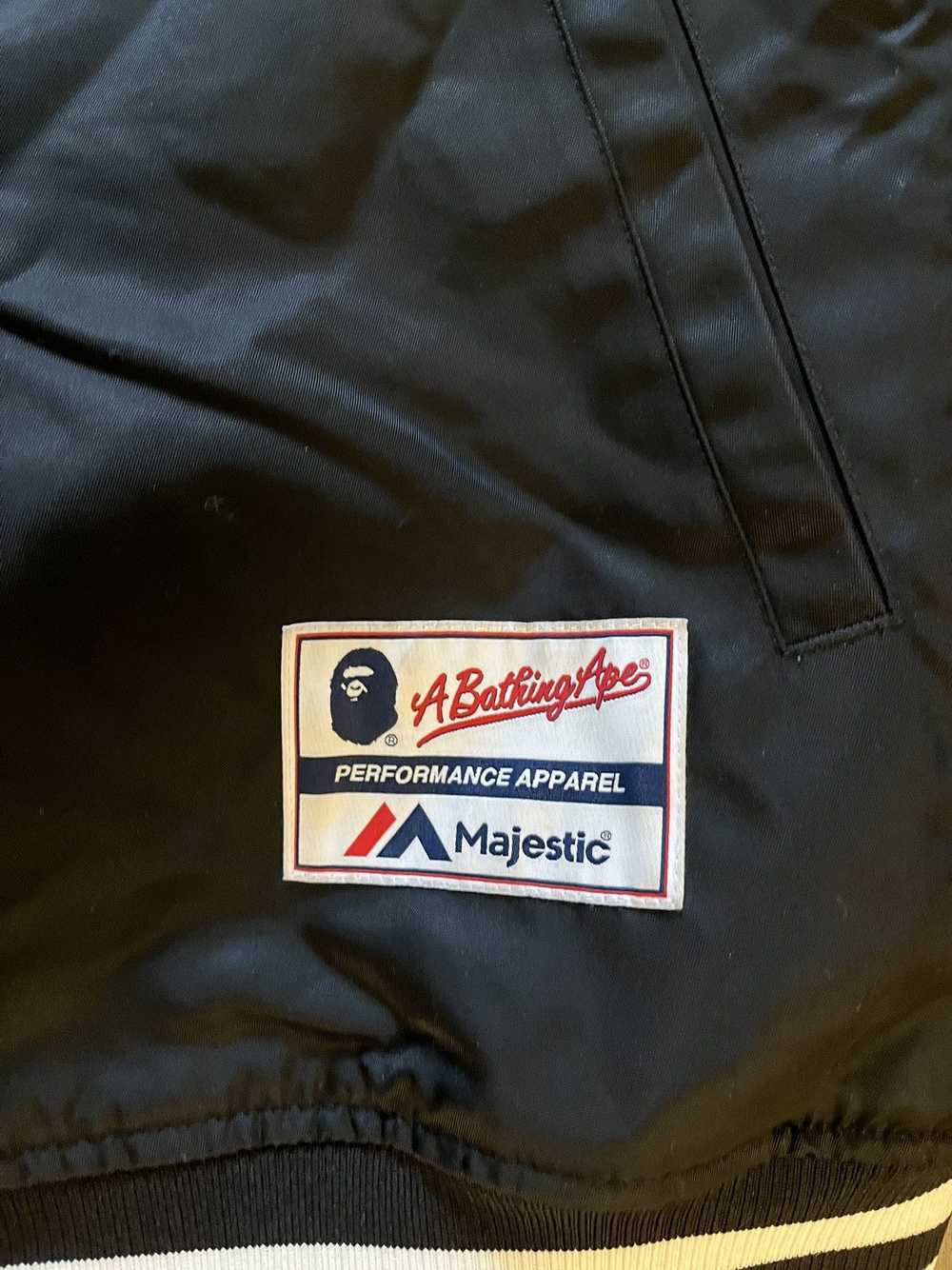 Bape × Majestic Bape x Majestic Baseball Varsity … - image 4