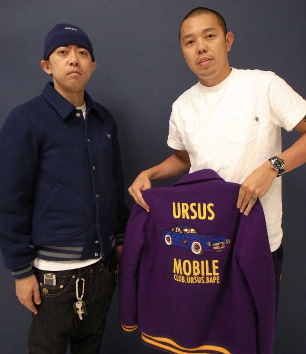 Bape Ursus Bape Mobile Varsity Jacket - image 2