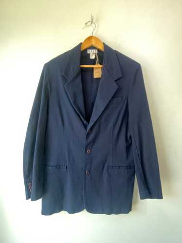 Vintage International Male Navy Blazer