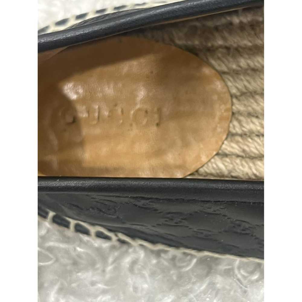 Gucci Leather espadrilles - image 5