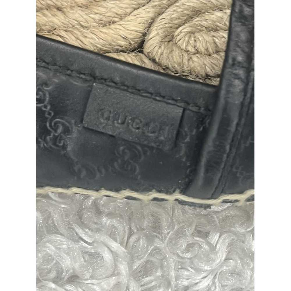 Gucci Leather espadrilles - image 6