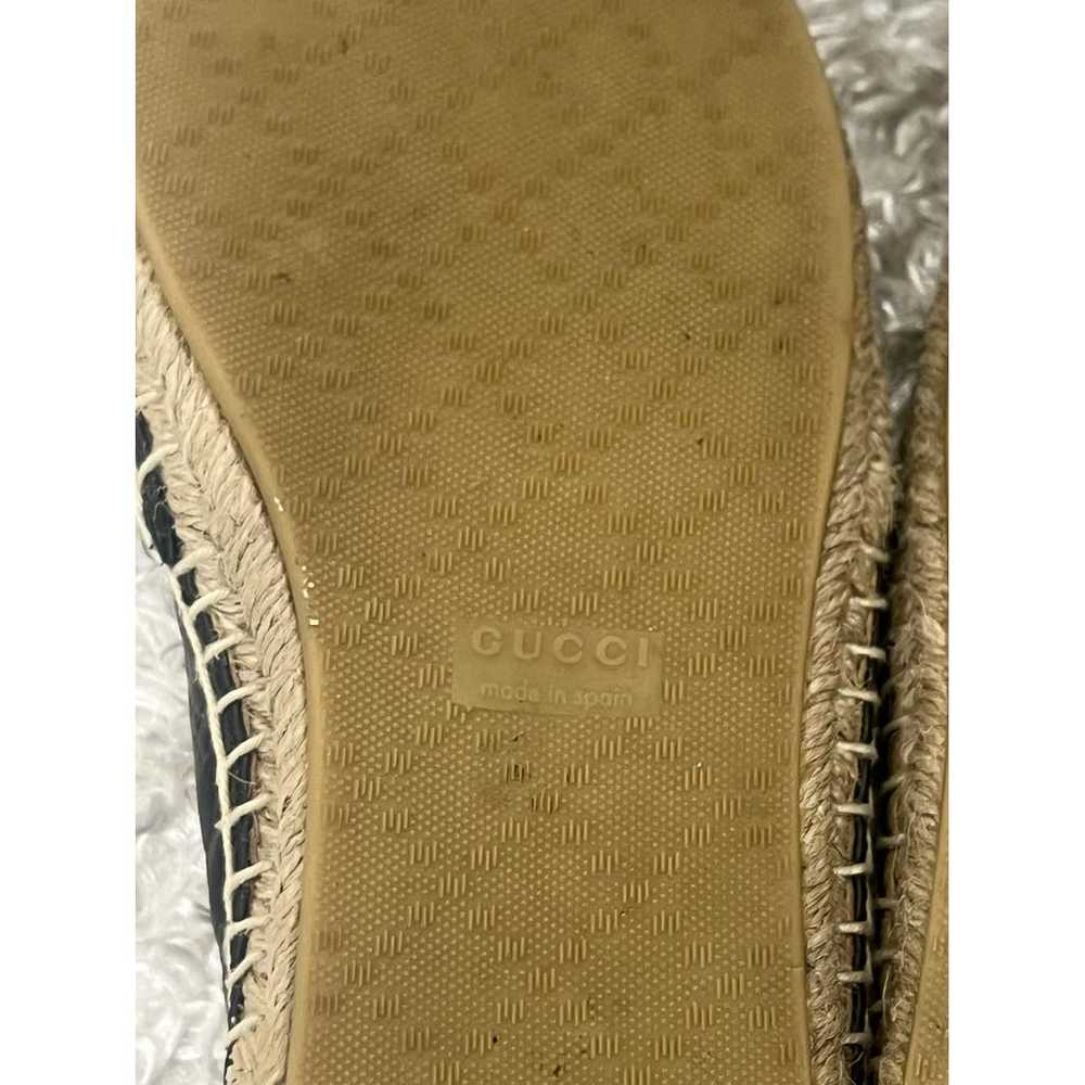 Gucci Leather espadrilles - image 9