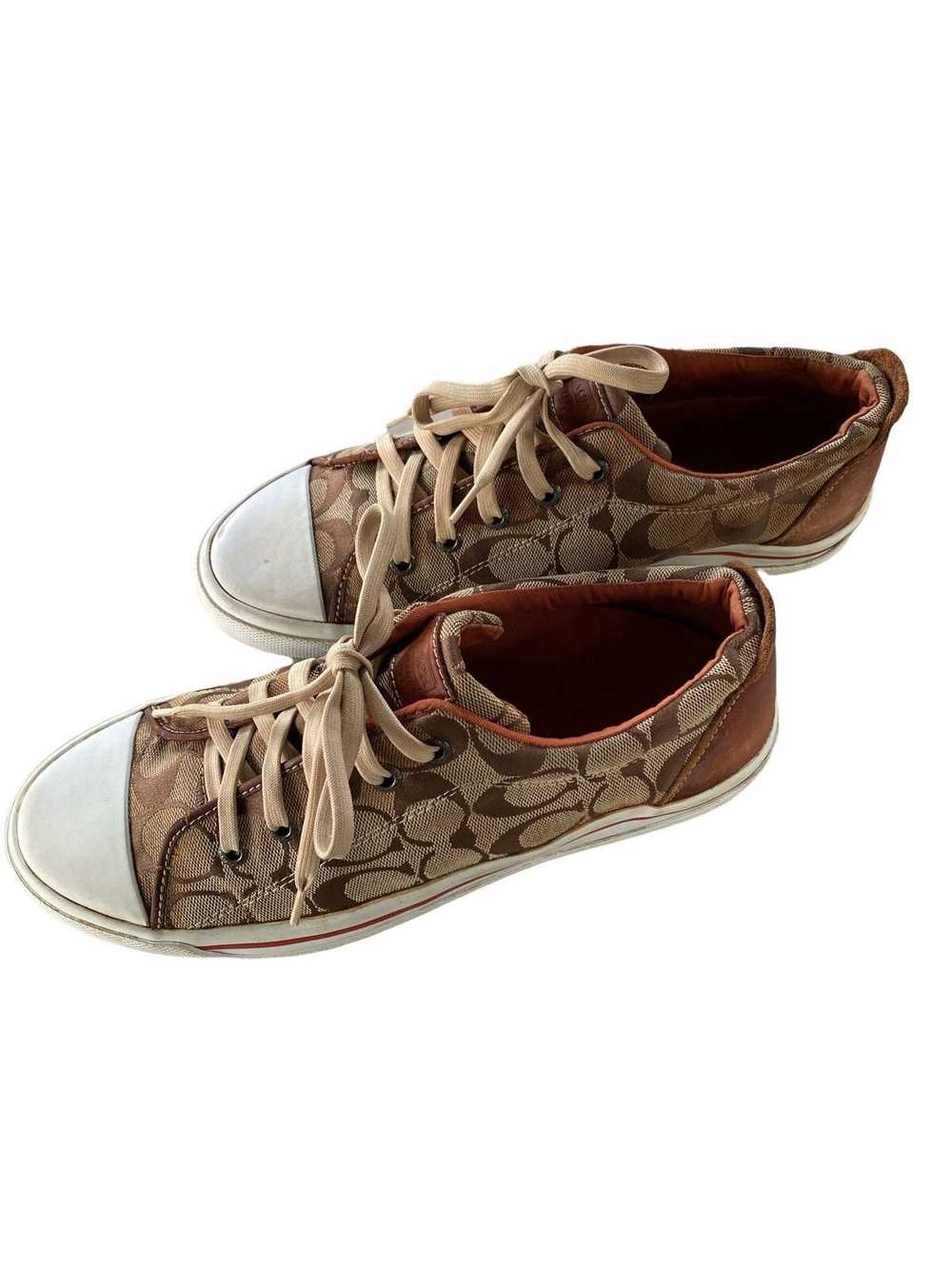 Coach Coach Barrett sneaker in khaki/Chestnut (Br… - image 3