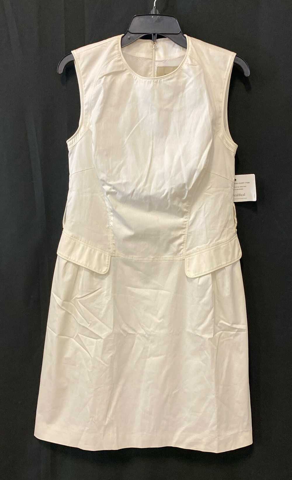 Burberry London White Pencil Dress - Size 12 - image 1