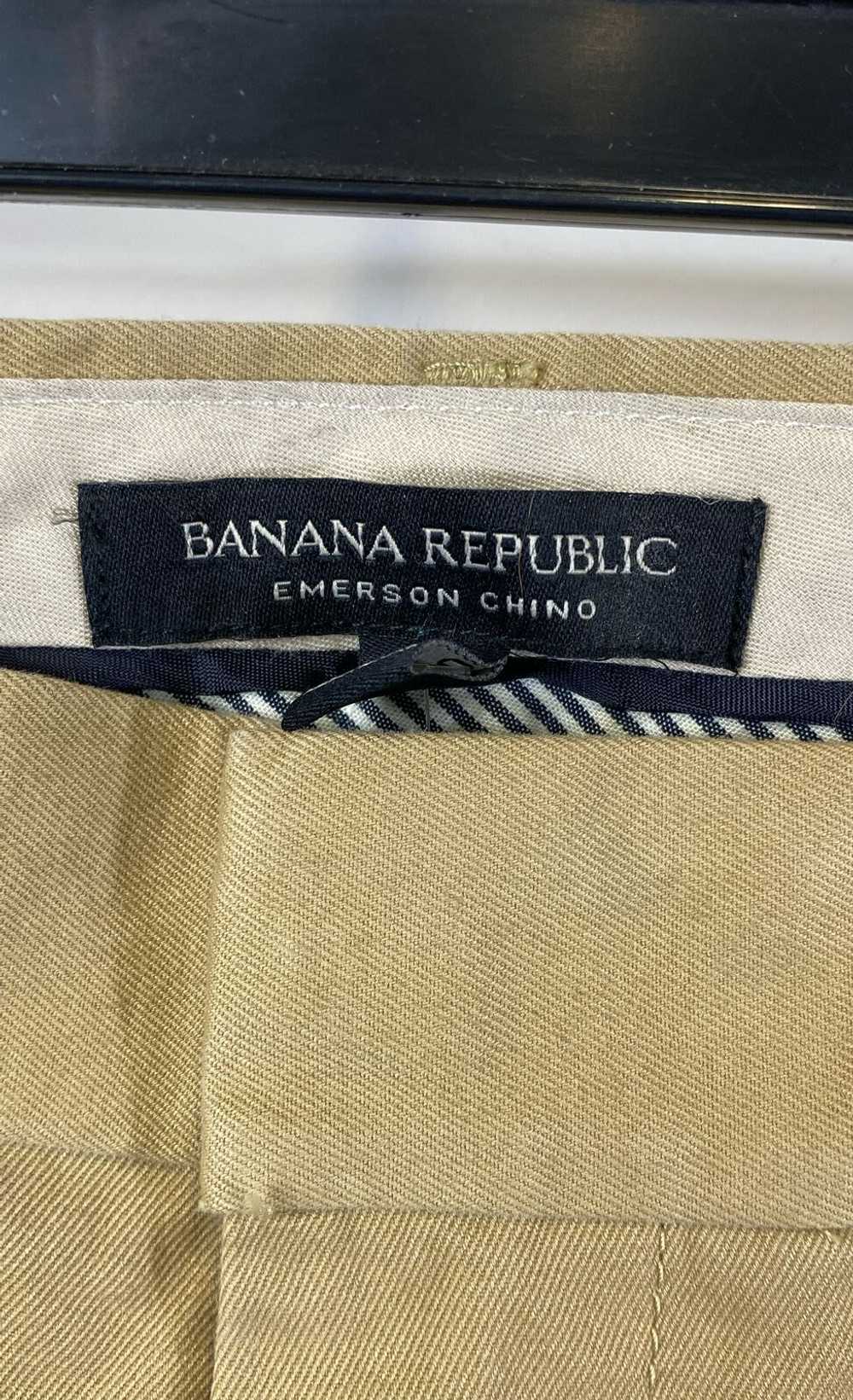 NWT Banana Republic Mens Tan Twill Straight Leg C… - image 3