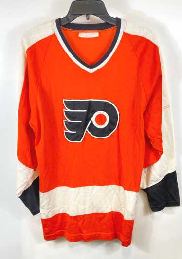 Bauer Orange Vintage Philadelphia Flyers Hockey J… - image 1