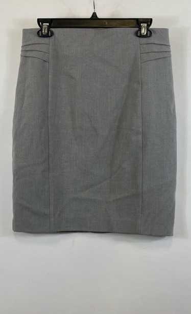 NWT Express Womens Gray Flat Front Back Zip Strai… - image 1