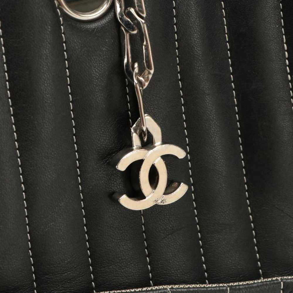 Chanel Mademoiselle leather handbag - image 3