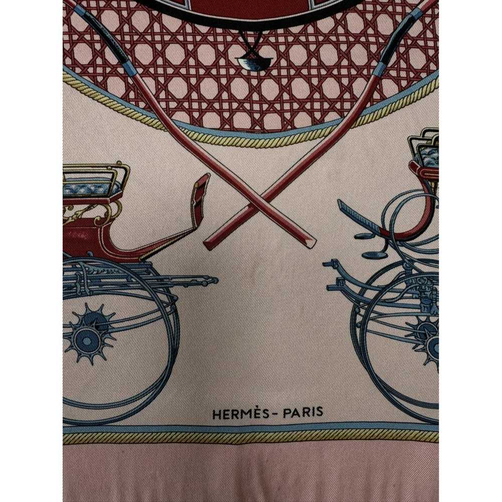 Hermès Bandana 55 silk scarf - image 2