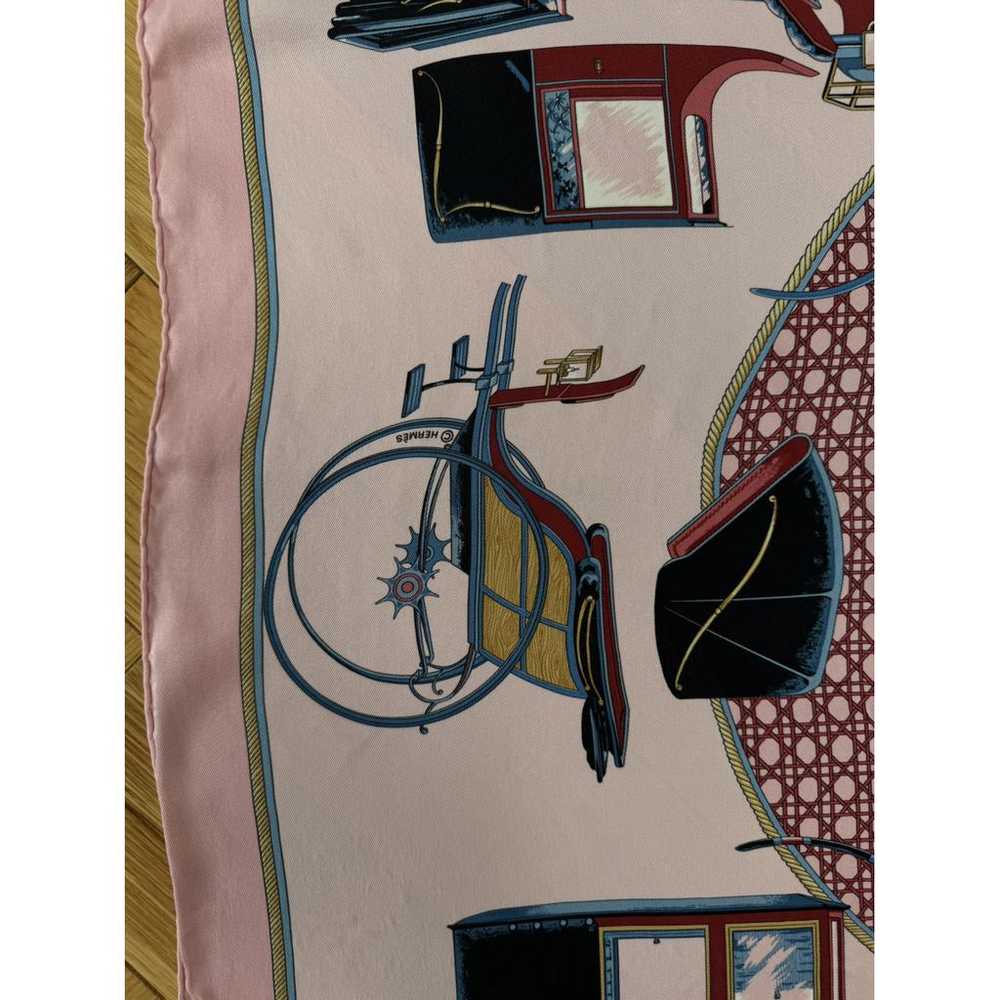 Hermès Bandana 55 silk scarf - image 5