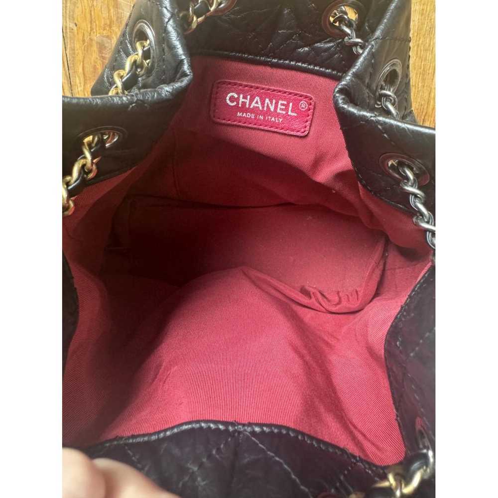 Chanel Gabrielle leather backpack - image 4