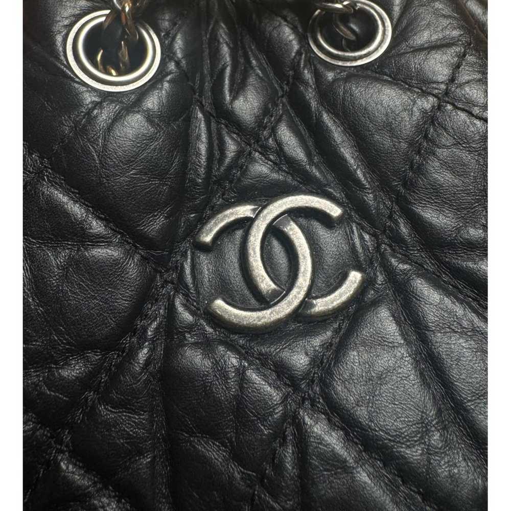 Chanel Gabrielle leather backpack - image 9