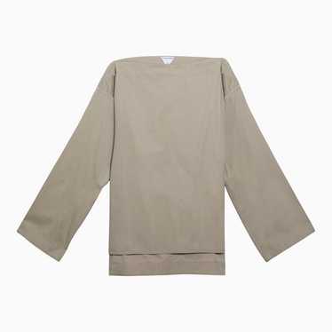 Bottega Veneta o1d2blof0824 Cotton Blouses in Bei… - image 1