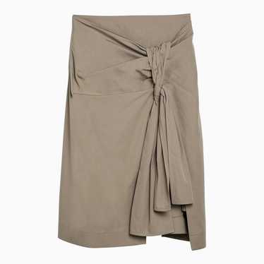 Bottega Veneta o1d2blof0824 Midi Skirt in Sand