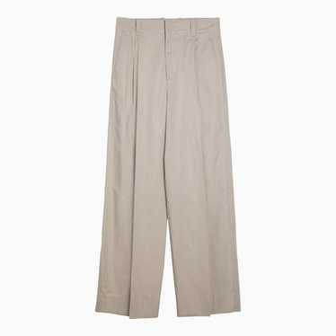 Bottega Veneta o1d2blof0824 Cotton Trousers in Bei