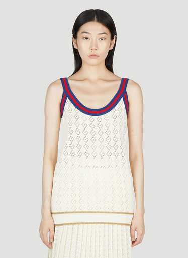 Gucci G Rhombus Knit Tank Top