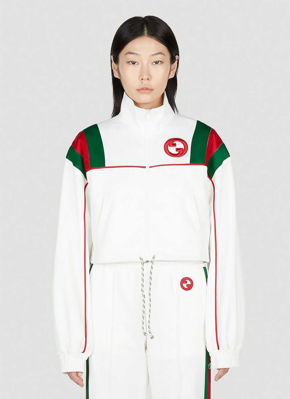 Gucci Embroidered Logo Sweatshirt - image 1