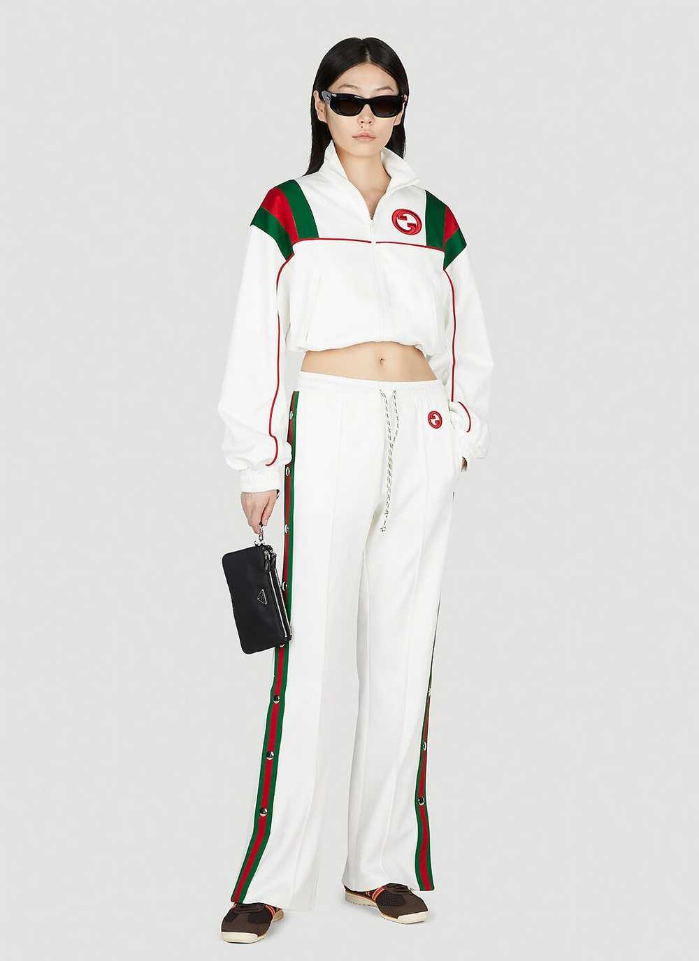 Gucci Embroidered Logo Sweatshirt - image 2