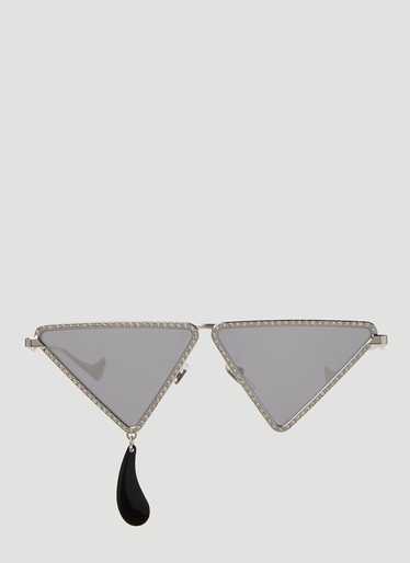 Gucci Studded Geometric Sunglasses