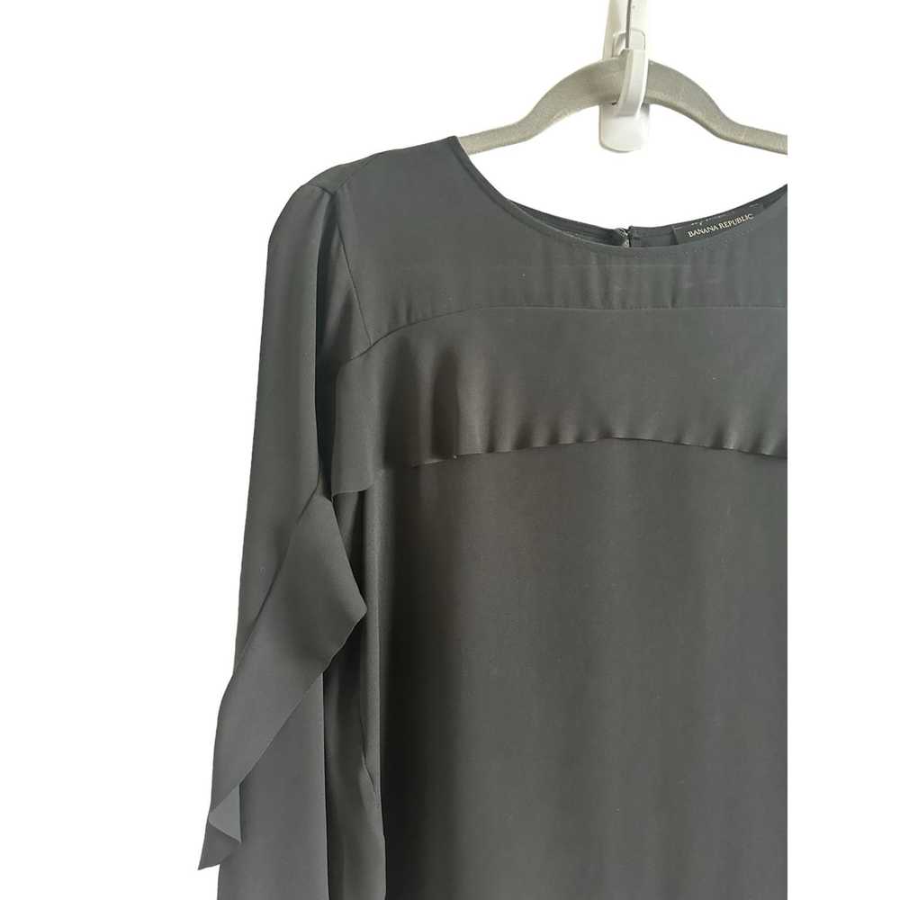 Banana Republic Banana Republic Black Long Sleeve… - image 3